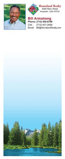 Real Estate Full-Color Notepads