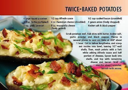 ReaMark Products: March: Twice Baked Potatoes