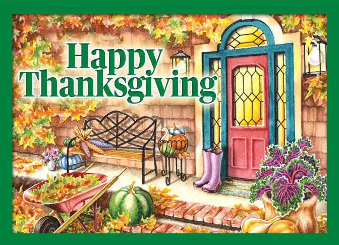 ReaMark Products: Water Color Thanksgiving<br>(Includes FREE Blank Envelopes)