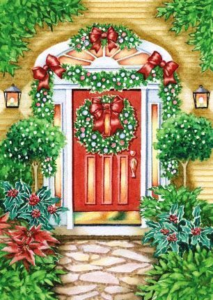 ReaMark Products: Holiday Door  <br>(Includes FREE Blank Envelopes)