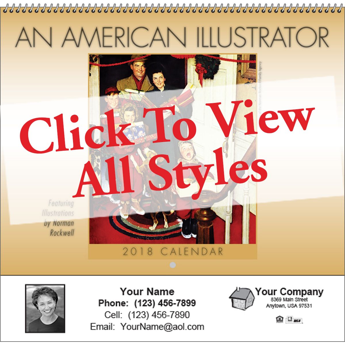ReaMark Products: An American Illustrator Calendar