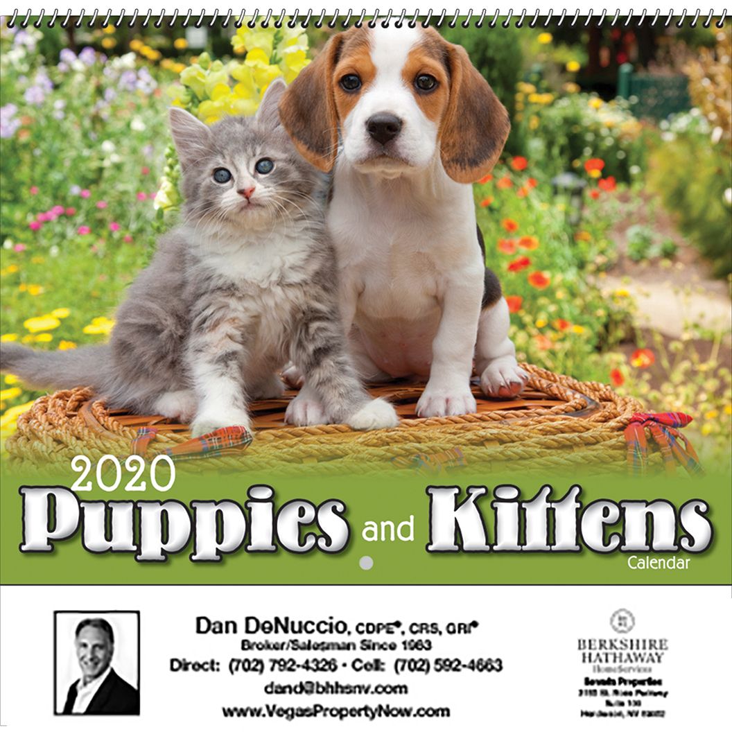 ReaMark Products: Puppies & Kittens Calendar