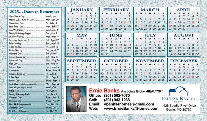Real Estate Jumbo Postcard Calendars