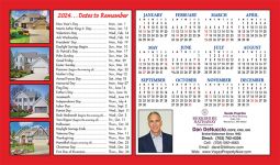 Real Estate Jumbo Postcard Calendars