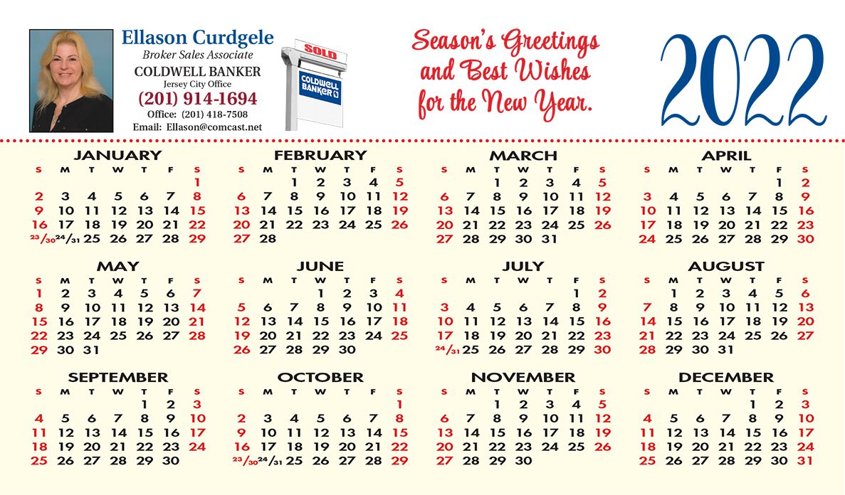 Real Estate Jumbo Postcard Calendars