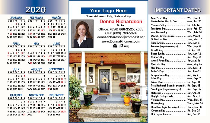 Real Estate Jumbo Postcard Calendars