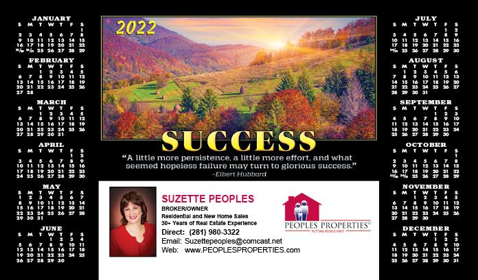 Real Estate Jumbo Postcard Calendars