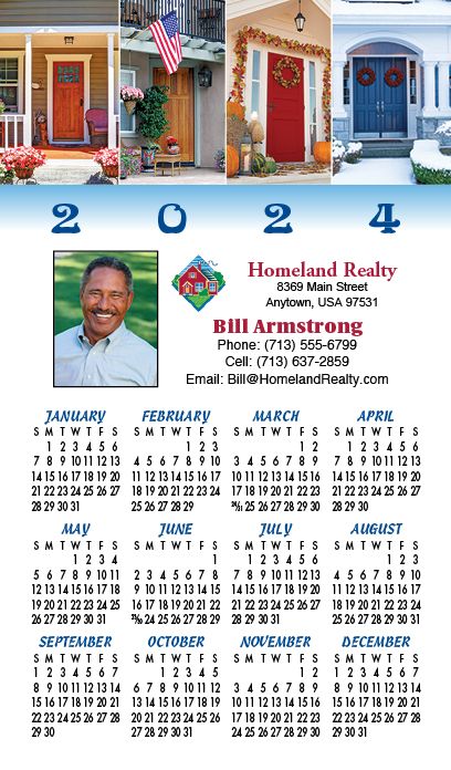 Real Estate Jumbo Postcard Calendars