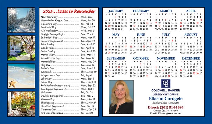 Real Estate Jumbo Postcard Calendars
