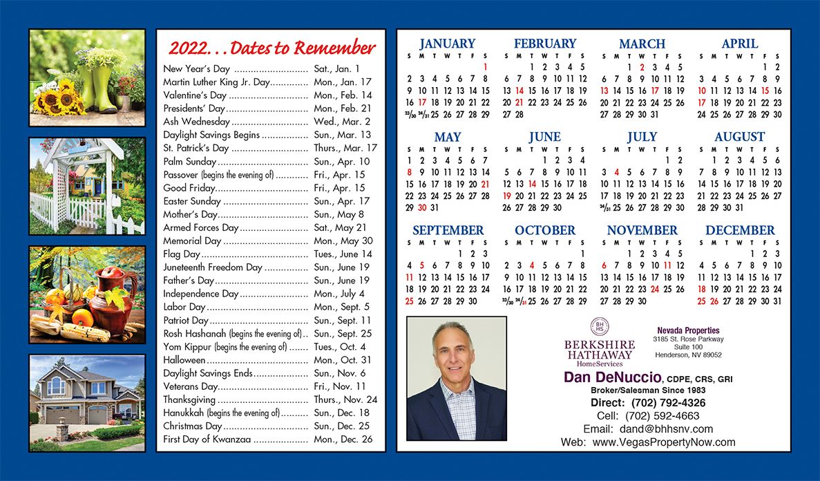 Real Estate Jumbo Postcard Calendars