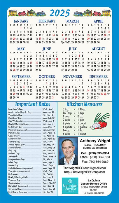 Real Estate Jumbo Postcard Calendars