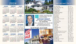 Real Estate Jumbo Postcard Calendars