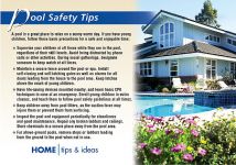 Monthly Selection/Jan-Dec: July: Pool Safety Tips