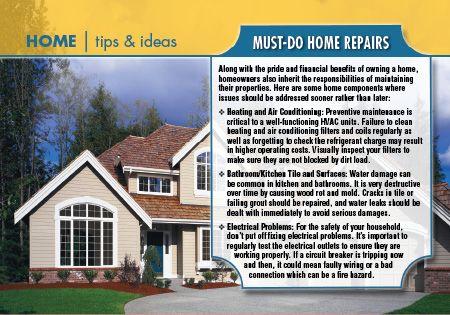ReaMark Real Estate Marketing Postcards - Home Tips Real Estate Postcards