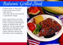 Monthly Selection/Jan-Dec: July: Balsamic Grilled Steak