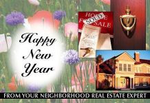 Holiday Cards: Real Estate New Year