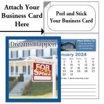 Real Estate Tear Off Magnetic Calendars for Realtors