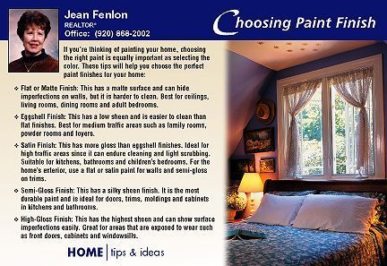 Real Estate Home Tips Postcards