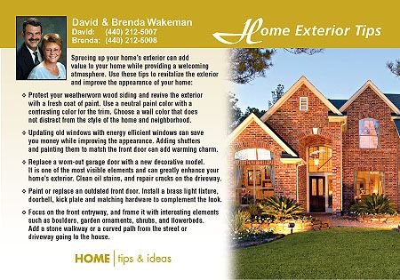 Real Estate Home Tips Postcards