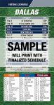 Football Schedules | ReaMark Real Estate Magnets