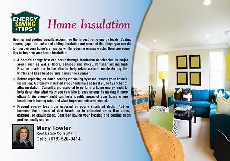 ReaMark Real Estate Marketing Postcards - Home Tips Real Estate Postcards