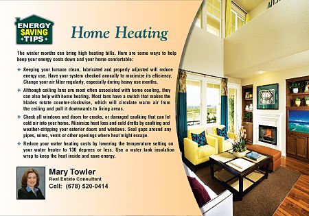 Real Estate Home Tips Postcards