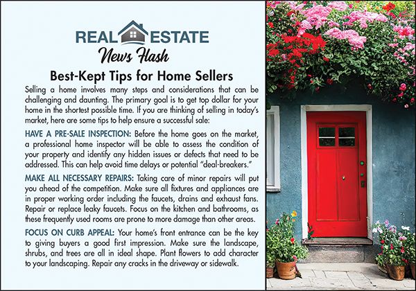 ReaMark Real Estate Marketing Postcards - Home Tips Real Estate Postcards