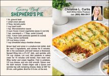 Real Estate Recipe Cards 