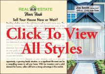 Postcards: Real Estate News Flash Promote YOU Twice