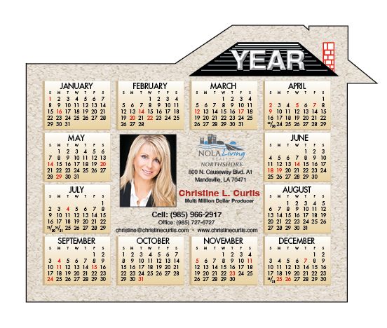 ReaMark Products: Stone Calendar (2 colors)