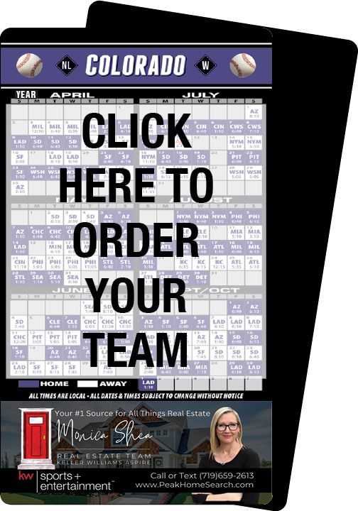 Sports Schedules 30% OFF: Baseball Schedules <br>4 x 7 Full Magnetic Back