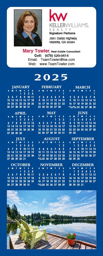 Real Estate Calendars | Reamark personalized real estate calendars
