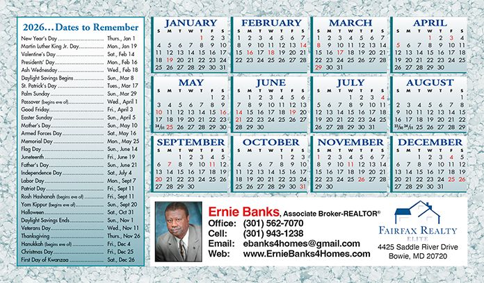 Real Estate Calendars