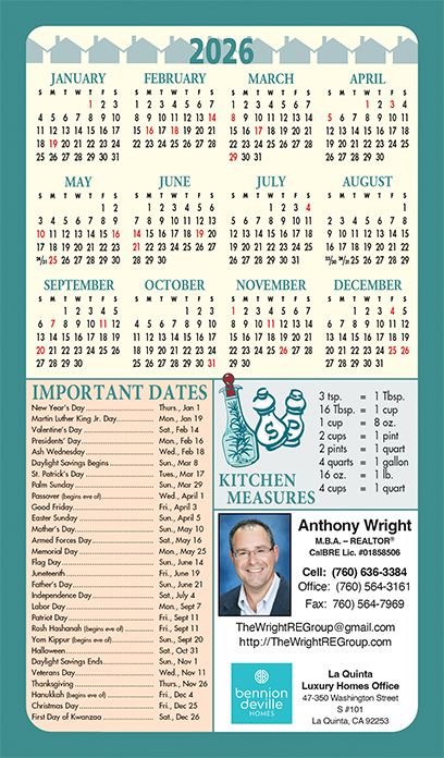 Real Estate Calendars