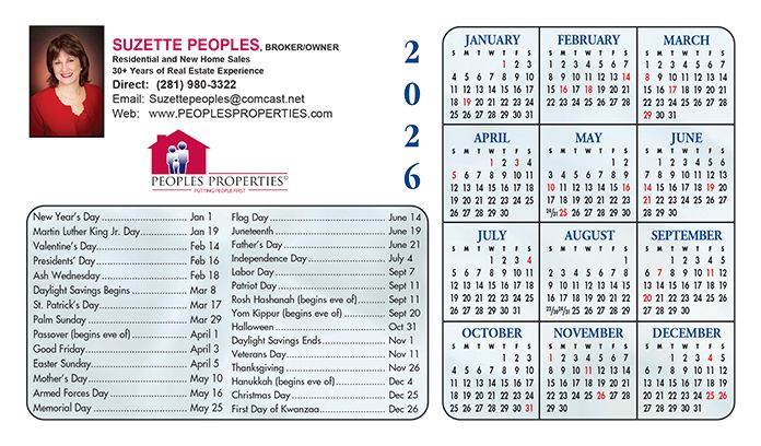 Real Estate Calendars