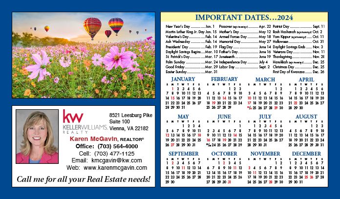 Real Estate Calendars