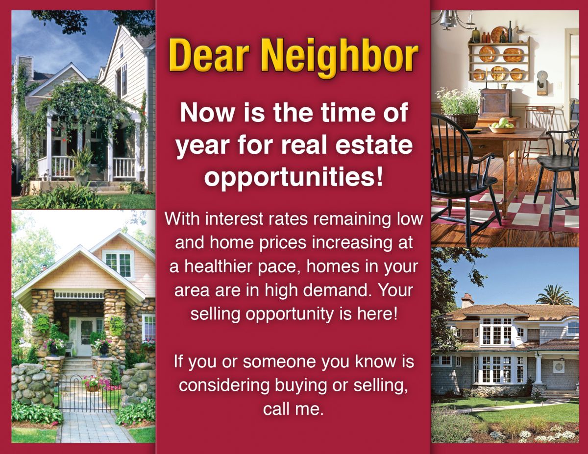 Real Estate Postcards