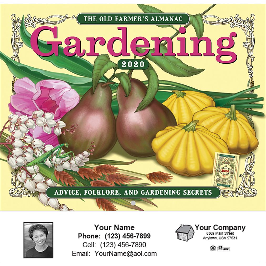 ReaMark Products: Old Farmers Almanac Gardening Calendar