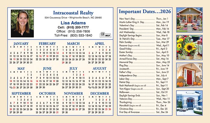 Real Estate Calendars | Reamark personalized real estate calendars