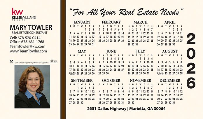 Real Estate Calendars | Reamark personalized real estate calendars