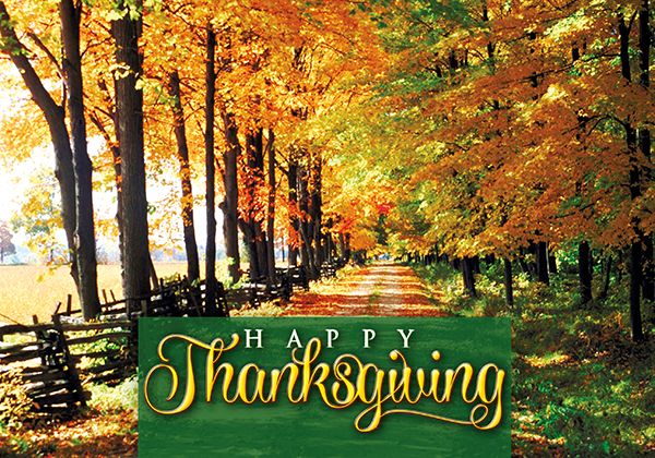 ReaMark Products: Thanksgiving Greet<br>(Includes FREE Blank Envelopes)