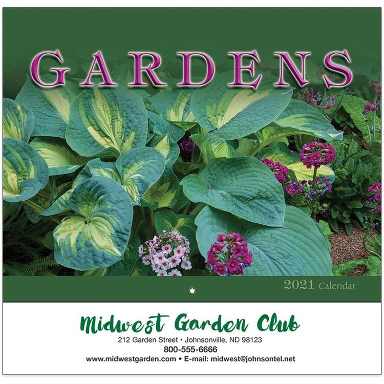 ReaMark Products: Gardens Calendar